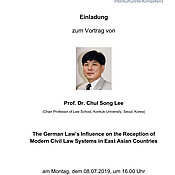 Vortrag von Prof. Dr. Chul Song Lee