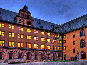 Juristische Fakultät Würzburg - Innenhof