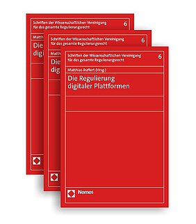 Cover von Prof. Dr. Peukers Buch Datenschutz durch Plattformregulierung