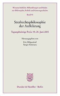 Hilgendorf/Seminara, Strafrechtsphilosophie der Aufklärung